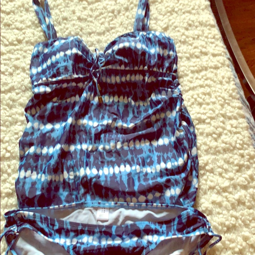 Two piece maternity swimsuit